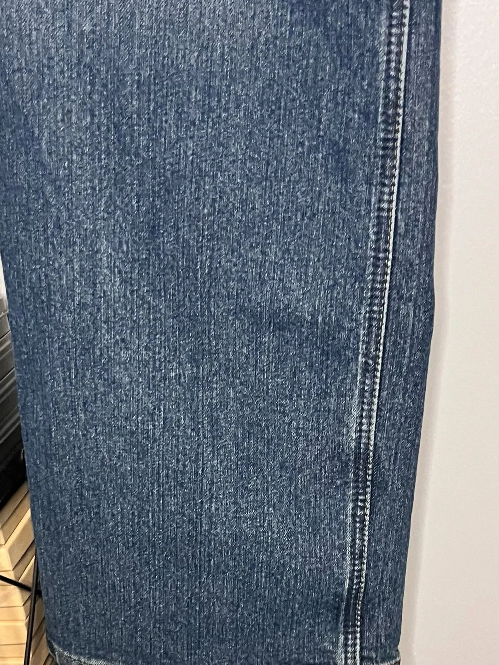 Ariat Rebar M4 Relaxed Boot Cut Jeans Mens 36x32 Maritime DuraStretch NWT